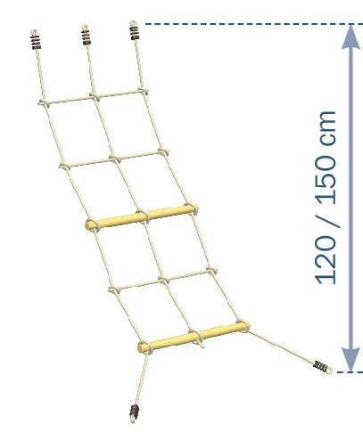 Blue Rabbit Net Module (add-on) - My Outdoor Playground