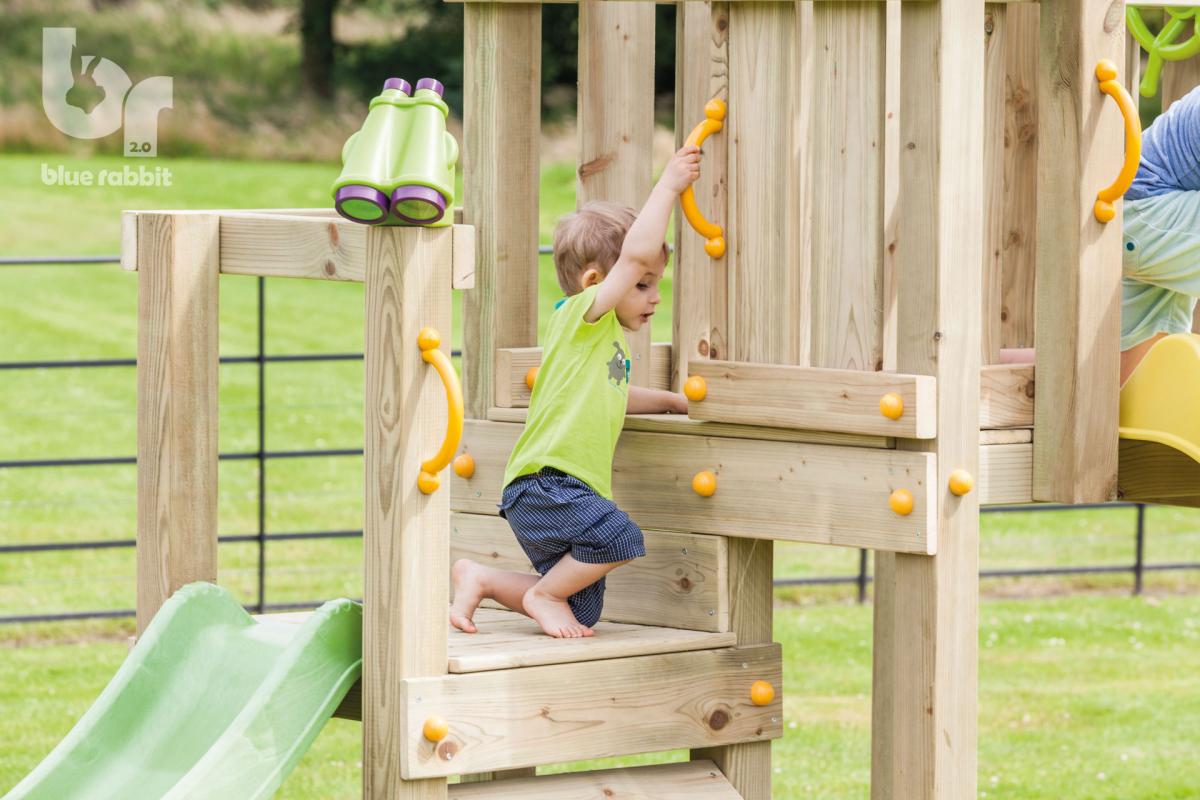 Blue Rabbit Cascade Climbing Frame - My Outdoor Playground