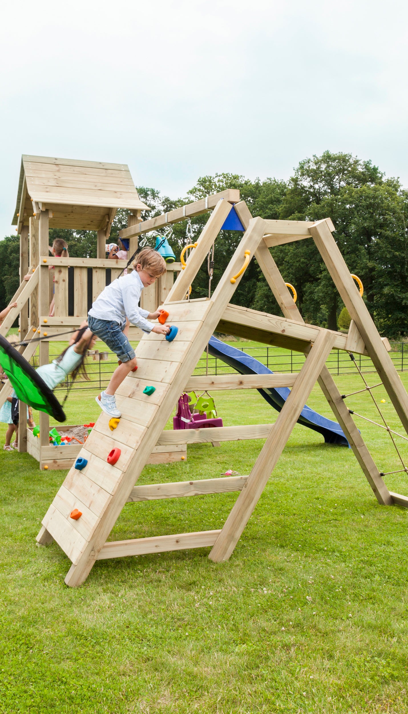 Blue Rabbit Challenger Module (add-on) - My Outdoor Playground