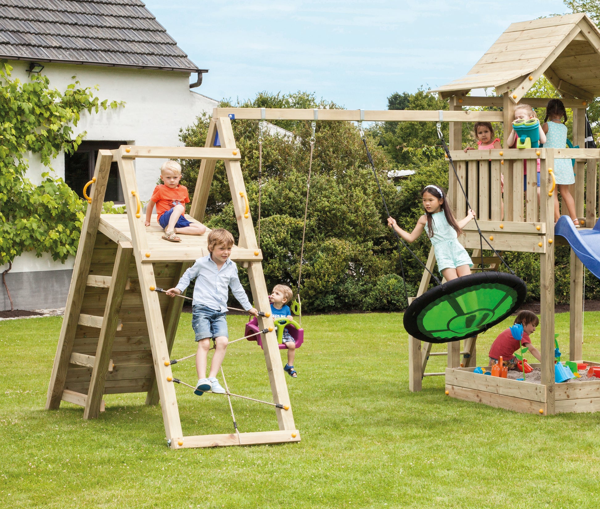 Blue Rabbit Challenger Module (add-on) - My Outdoor Playground