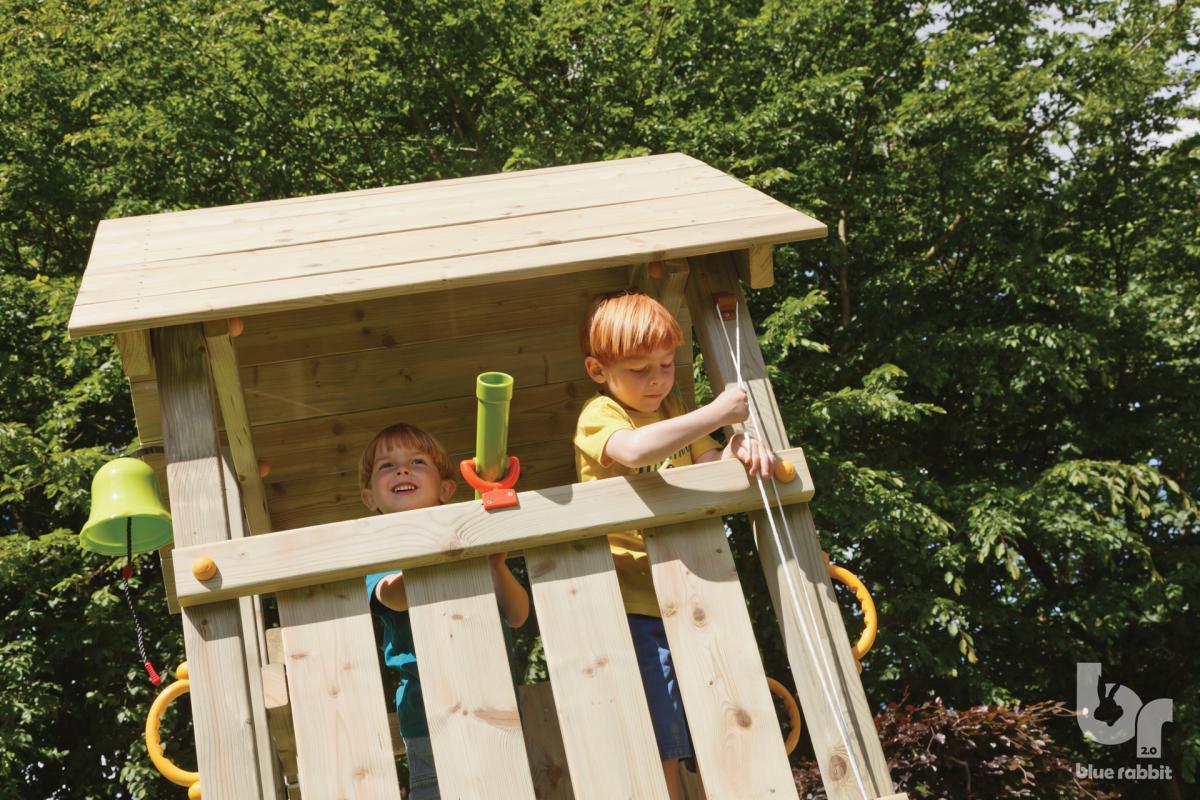 Blue Rabbit Kiosk Climbing Frame - My Outdoor Playground