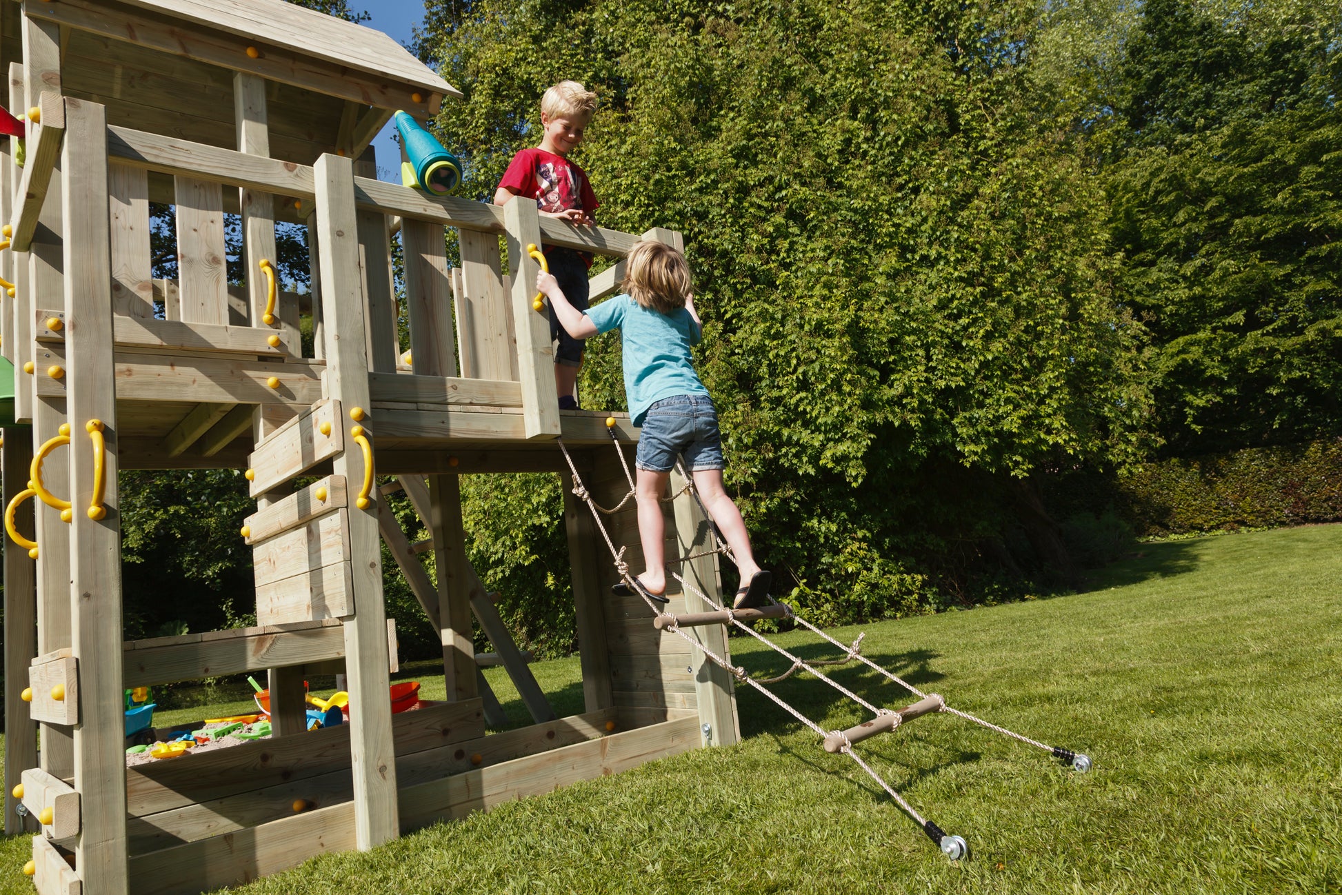 Blue Rabbit Net Module (add-on) - My Outdoor Playground
