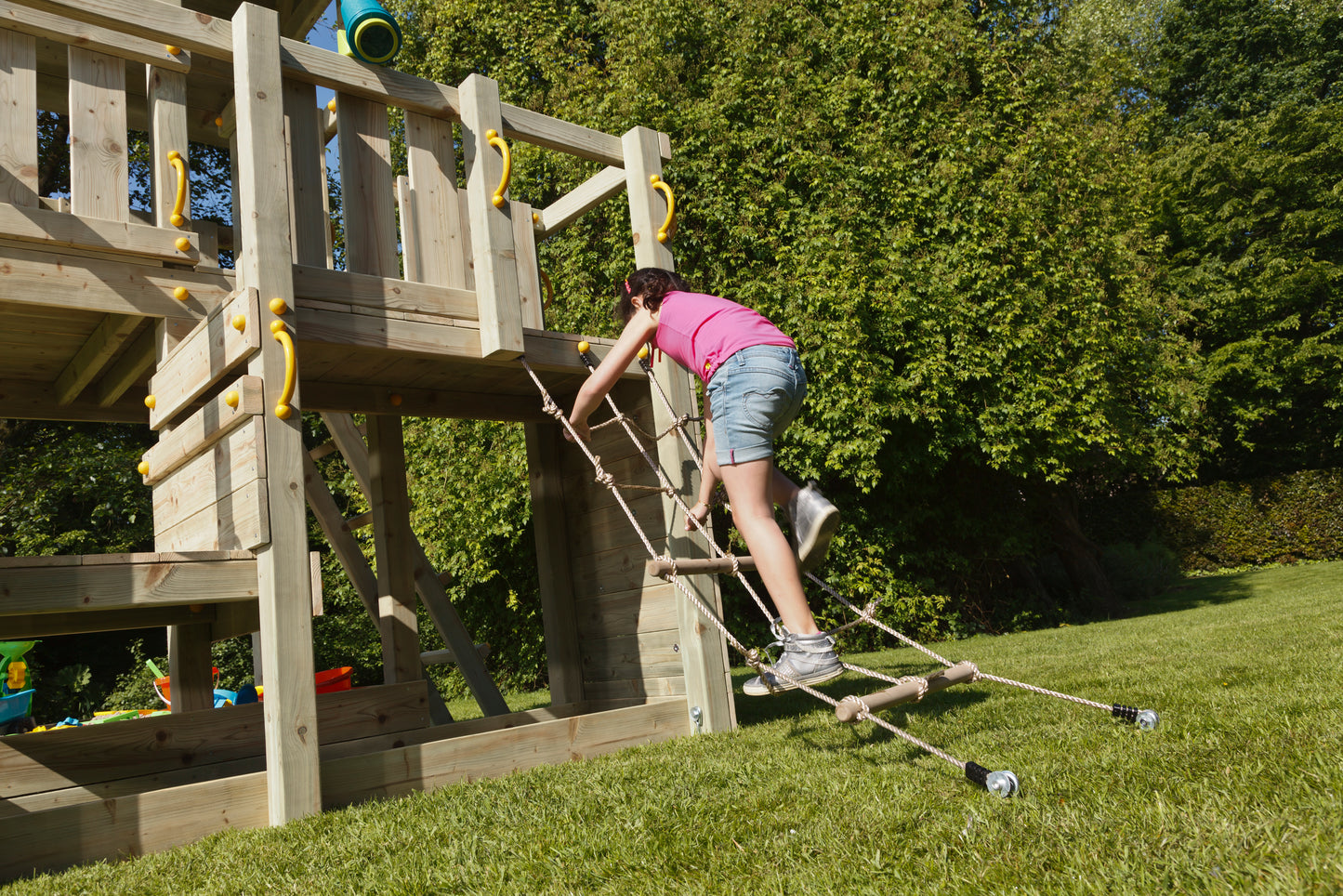Blue Rabbit Net Module (add-on) - My Outdoor Playground