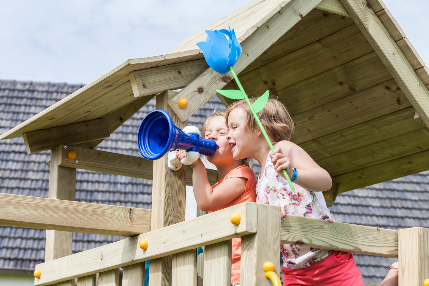 Blue Rabbit Pagoda Climbing Frame - My Outdoor Playground