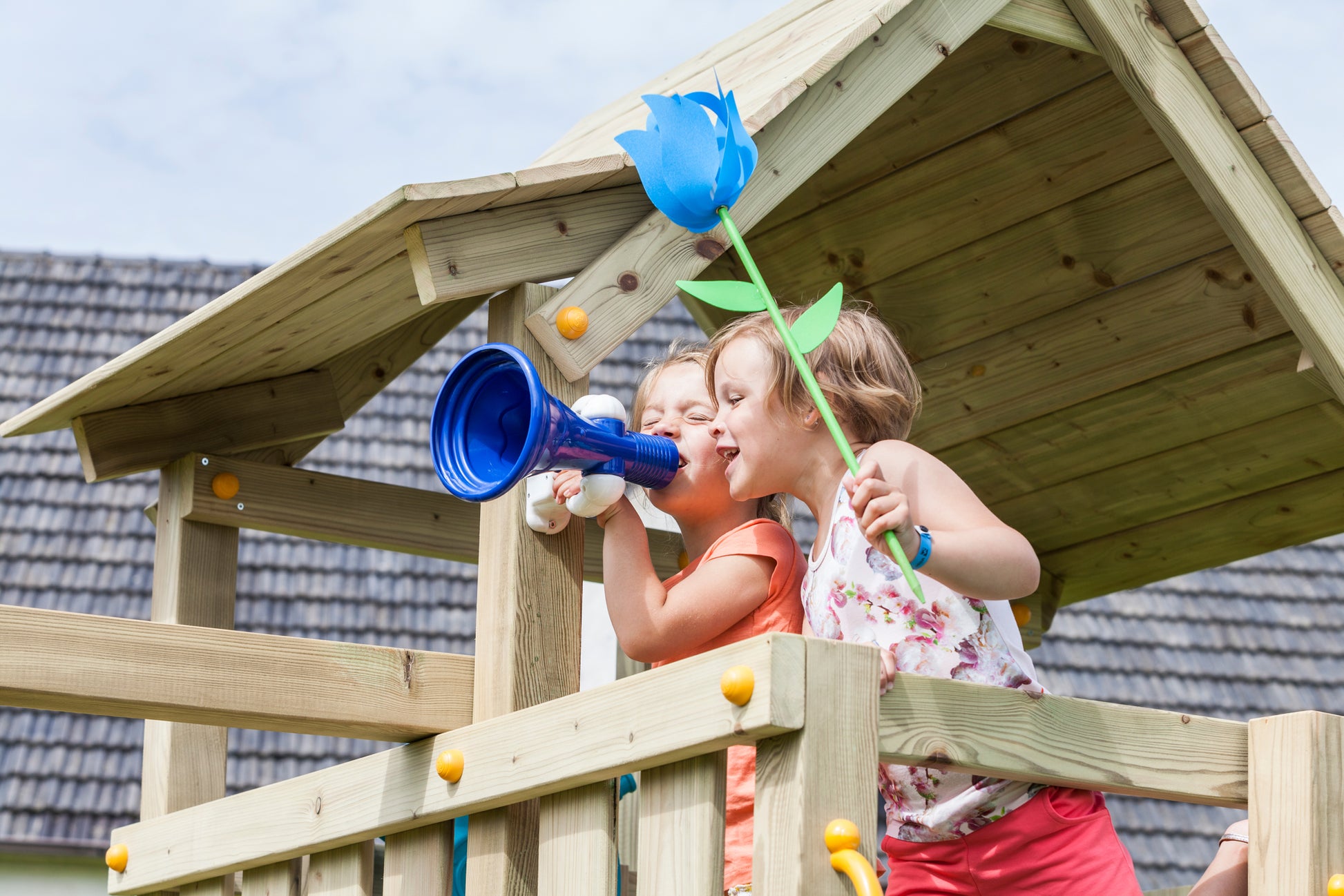 Blue Rabbit Pagoda Climbing Frame - My Outdoor Playground
