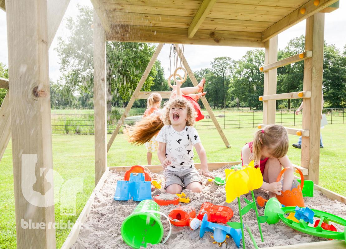 Blue Rabbit Pagoda Climbing Frame - My Outdoor Playground