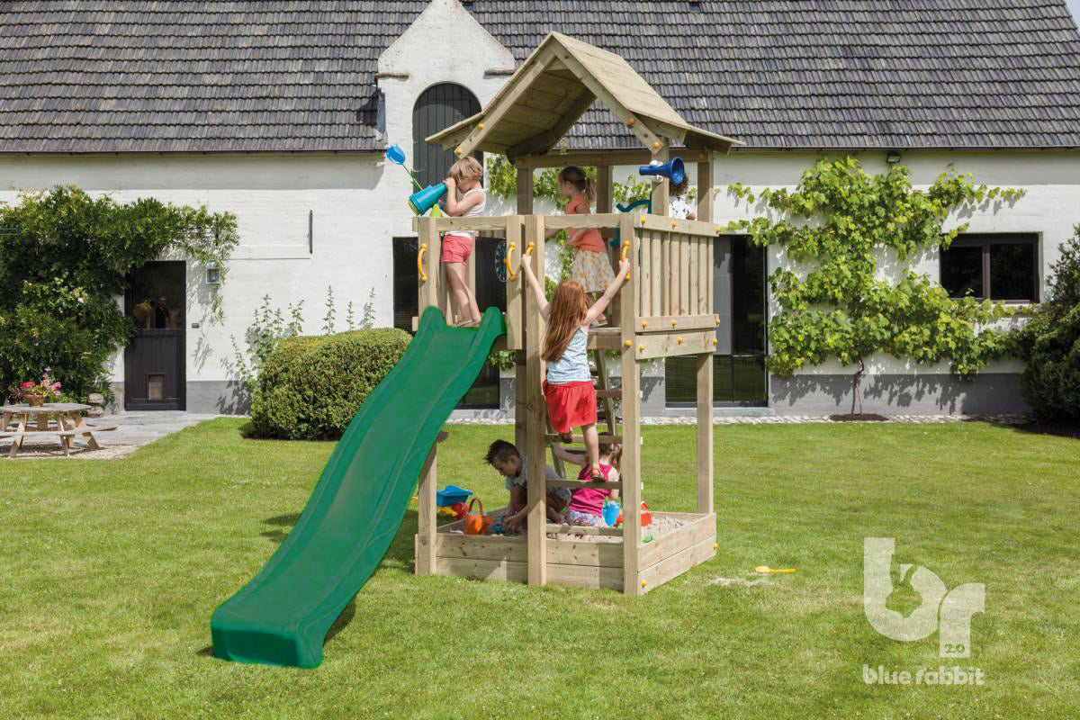 Blue Rabbit Pagoda Climbing Frame - My Outdoor Playground