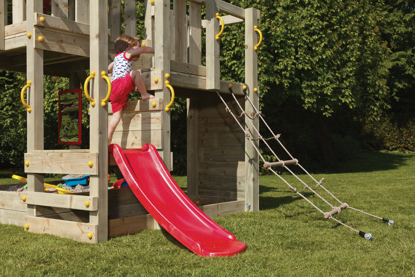 Blue Rabbit Penthouse Climbing Frame - My Outdoor Playground