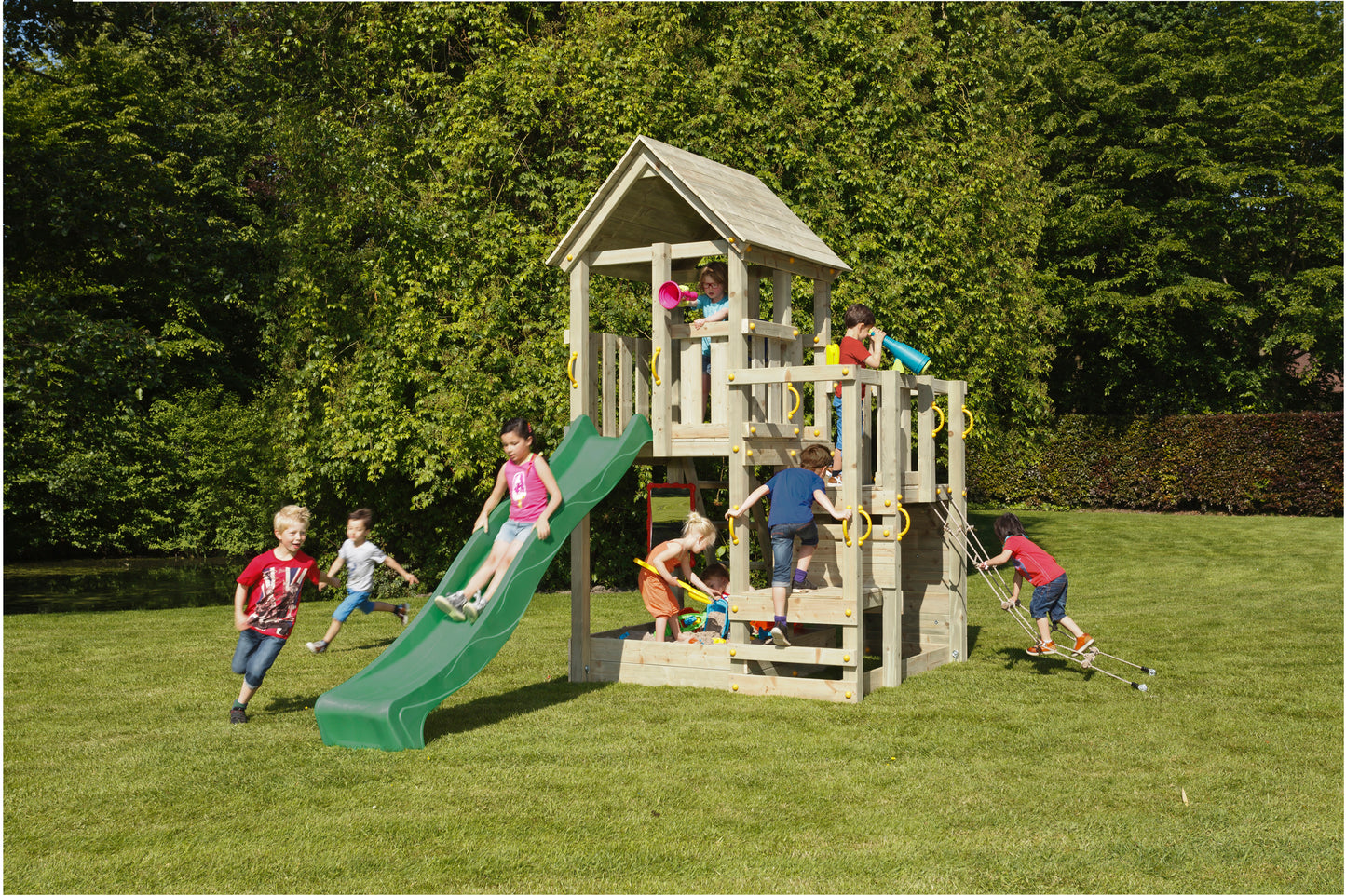 Blue Rabbit Penthouse Climbing Frame - My Outdoor Playground