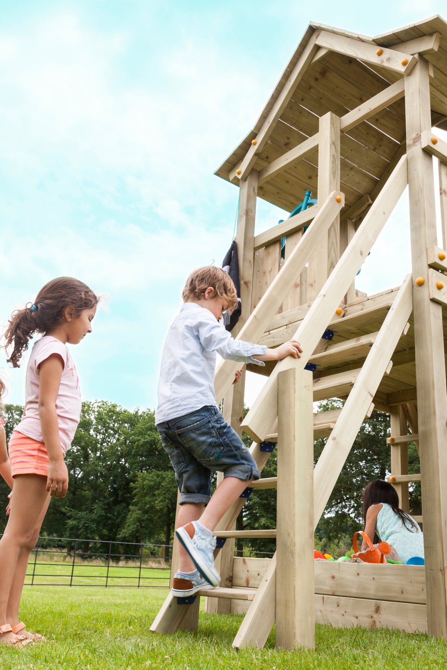 Blue Rabbit Steps Module (add-on) - My Outdoor Playground