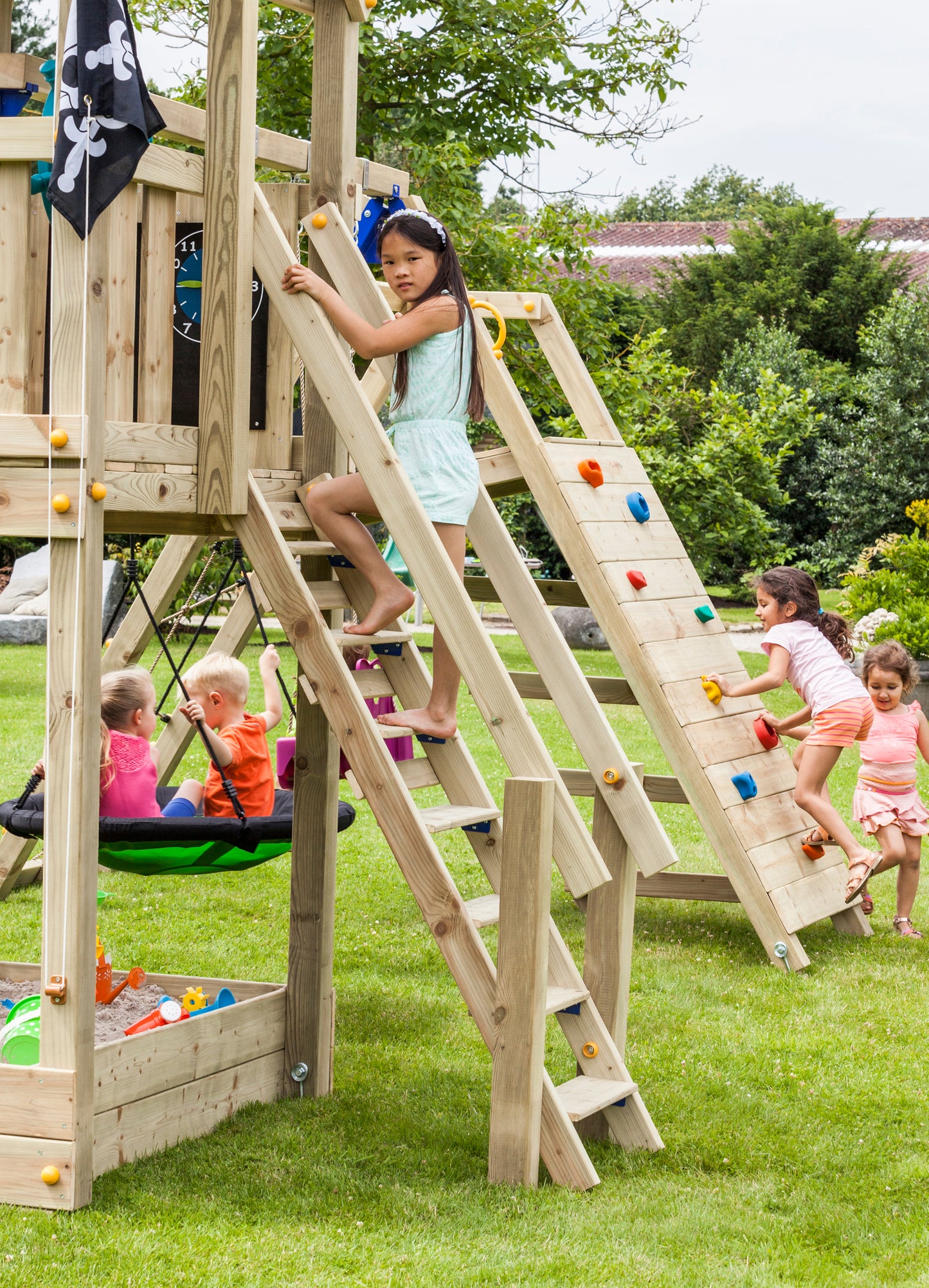 Blue Rabbit Steps Module (add-on) - My Outdoor Playground