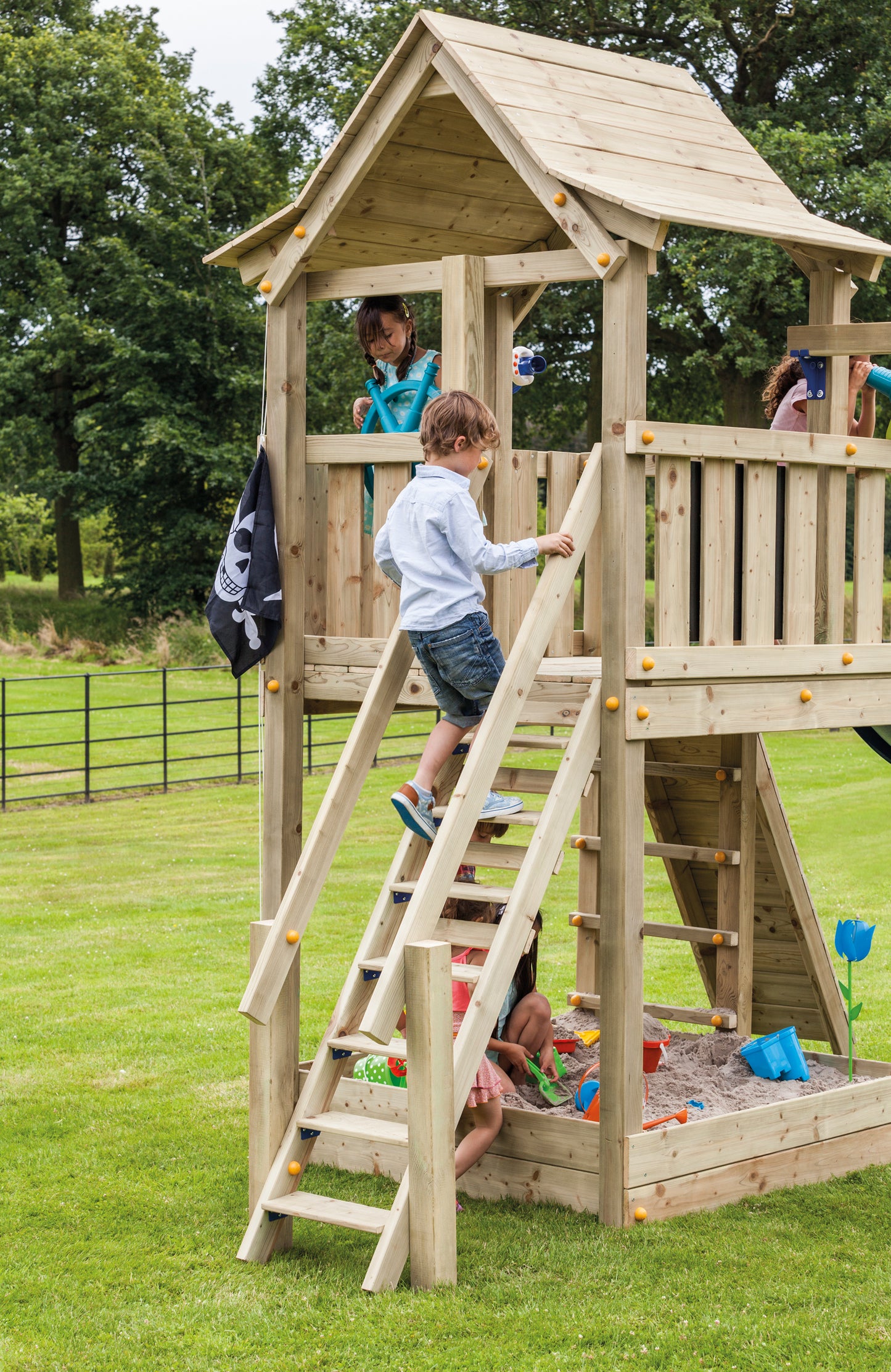 Blue Rabbit Steps Module (add-on) - My Outdoor Playground
