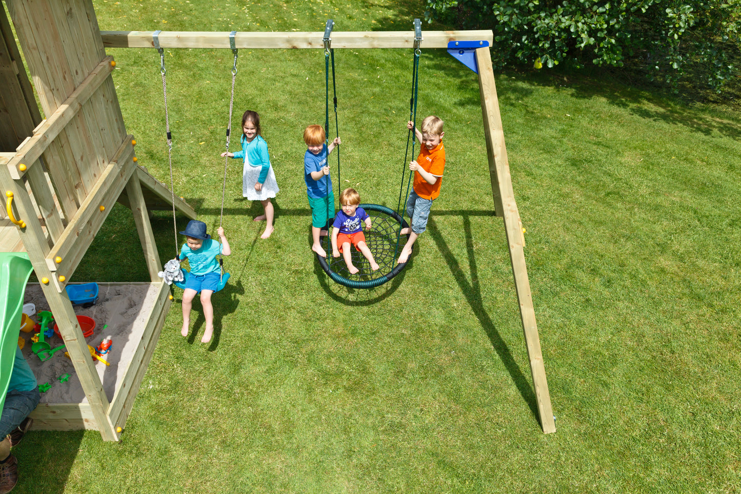 Blue Rabbit Swing Module (add-on) - My Outdoor Playground