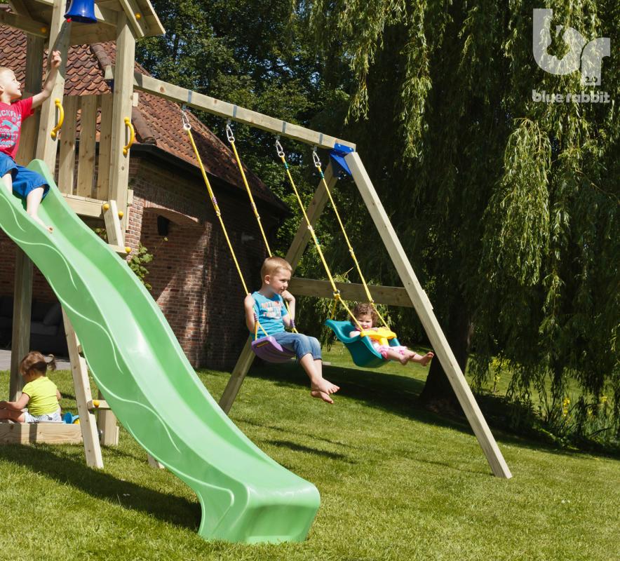 Blue Rabbit Swing Module (add-on) - My Outdoor Playground