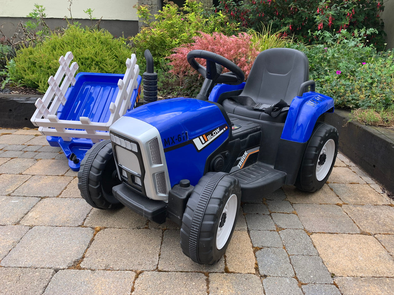 MX Electric Tractor & Trailer - My Outdoor Playground