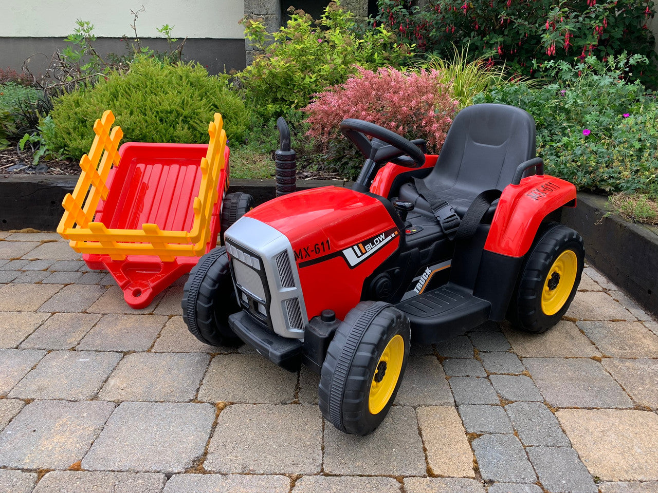 MX Electric Tractor & Trailer - My Outdoor Playground