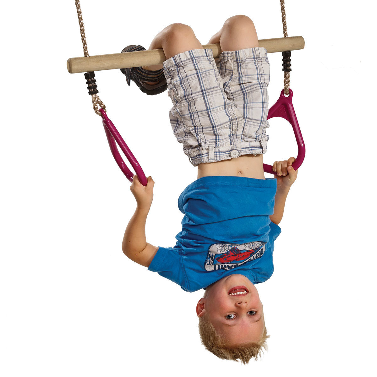 Blue Rabbit Trapeze Swing - My Outdoor Playground